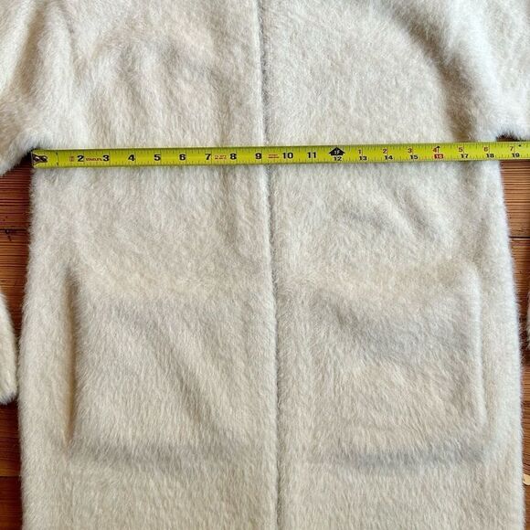 J. Crew Point Sur Fuzzy Cardigan Jacket, Ivory. Size XS. - Picture 9 of 13
